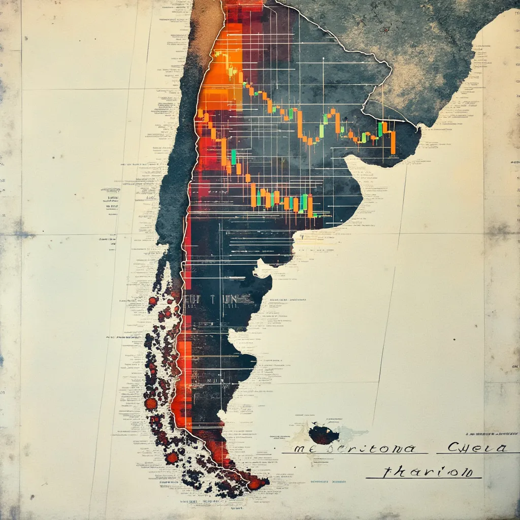 Gráficos y análisis financieros del mercado argentino